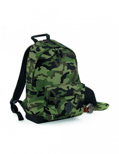 BagBase BG175 - Camo Backpack Size:31x21x42cm. 18 litres Colors:Jungle Camo